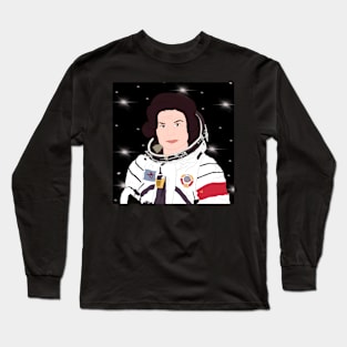 Astronaut woman Long Sleeve T-Shirt